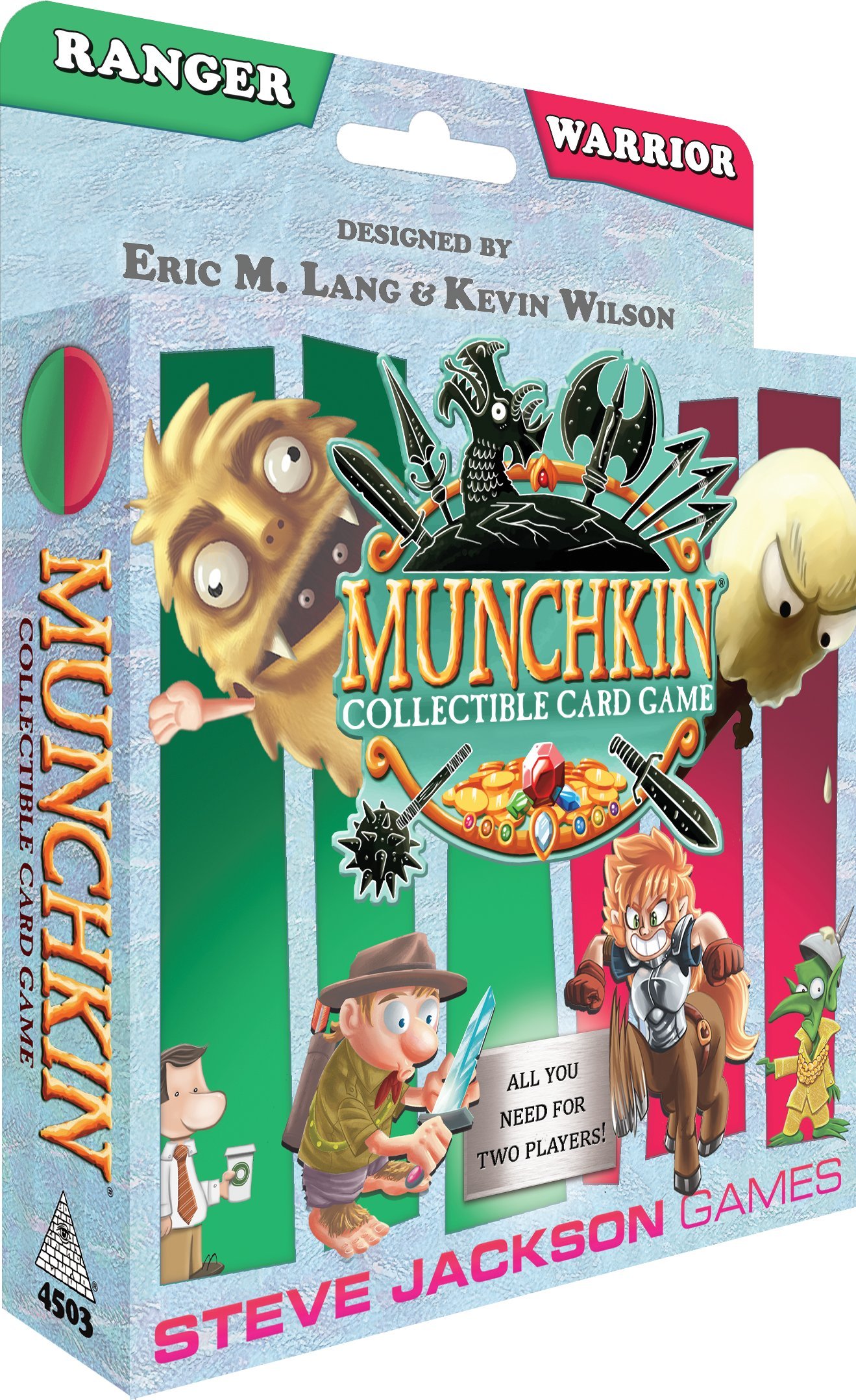 Amazon.com: Steve Jackson Games Munchkin CCG: Ranger and Warrior
